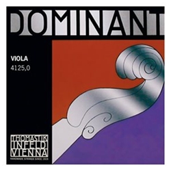 Thomastik DRT4125 Dominant 16.5" - 17" Viola Strings, Medium Tension, Synthetic Core