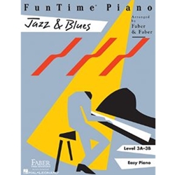 FPA Fun-Time Piano 3A-B Jazz & Blues - Faber Piano Adventures - piano