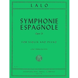 Symphonie Espagnole, Opus 21 VLN /PNO - Violin