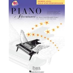 FPA 0 Gold Star Perf (Primer) - Faber Piano Adventures - piano