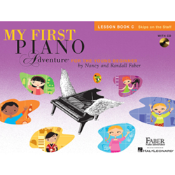 My First Piano Adventure - Lesson Book C - w/ Play Along CD