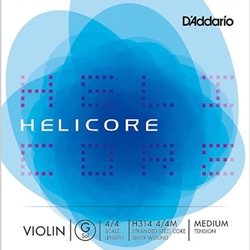D'Addario H3144/4M Helicore 4/4 Violin G String - Single String ONLY