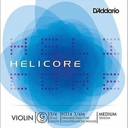 D'Addario H3143/4M Helicore 3/4 Violin G String - Single String ONLY