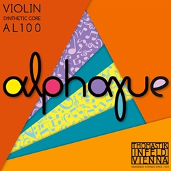 Thomastik AL100 Alphayue 4/4 Violin String Set, Synthetic Core