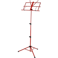 Strukture SMS1XRD Deluxe Folding Music Stand Red