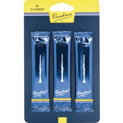 Vandoren CR103/3V #3 Bb Clarinet Reeds (3 pack)