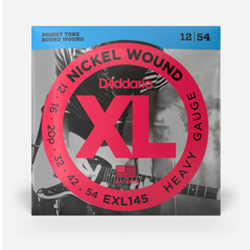 D'Addario EXL145 12-54 XL Nickel Wound Heavy Electric Strings Plain 3rd