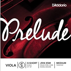 D'Addario J914XSM Prelude 13" Viola C String - Single String ONLY