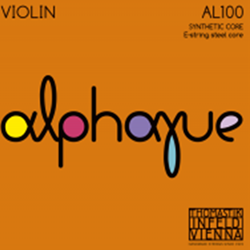 Thomastik AL100.12 Alphayue 1/2 Violin String Set, Synthetic Core