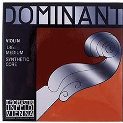 Thomastik 1351/2 Dominant 1/2 Violin Set, Ball End Aluminum Wound E