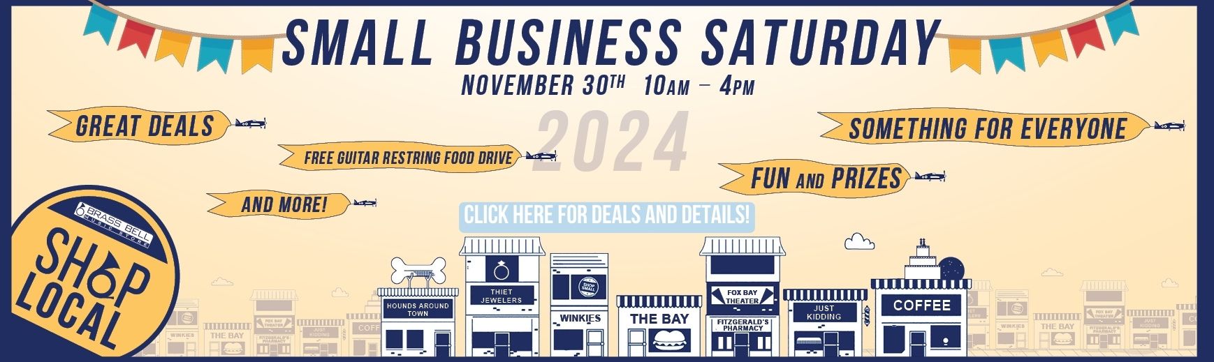 Small Business Saturday, Nov. 30th, 2024