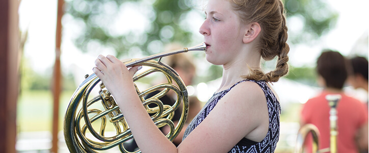 Girl Brass Instrument: Over 4,005 Royalty-Free Licensable Stock